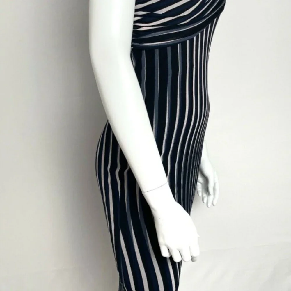 Diane von Furstenberg Strapless Draped Front Night Out Dress - Picture 4 of 8